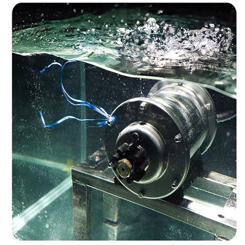 上海义民水车式增氧机不锈钢水车防腐蚀大型鱼塘打氧机不锈钢电机