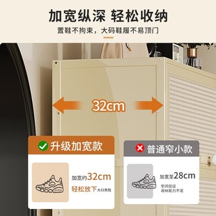 家用门口鞋架多层入户门外走廊过道鞋柜阳台一体靠墙新款爆款