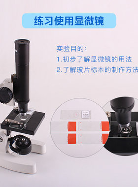 物实验箱 式生物实验器材儿童趣味科学小标制作化学类试验益智材