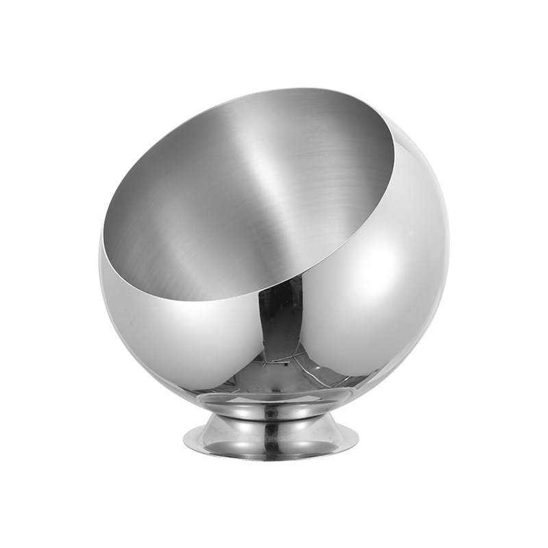 创意斜口碗带盖球形火锅酱料碗调料罐桌面垃圾桶,家庭/个人清洁工具,垃圾桶,淘宝优惠券,粉丝福利购,淘宝优惠卷