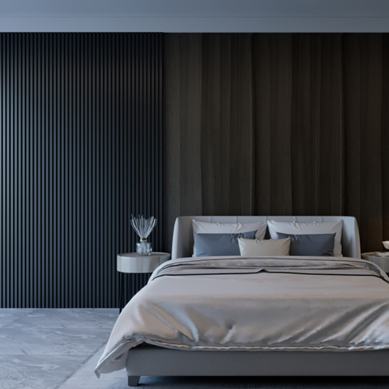 金牌木门背景墙电视卧室客厅全屋免漆护墙板集成墙板定制