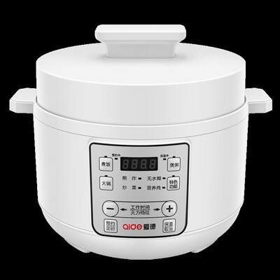 爱德家用4L双胆电压力锅304不锈钢智能高压锅3-5人多功能电饭煲锅