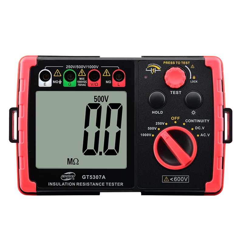 数字绝缘电阻测试仪摇表1000v兆欧表500V漏电开关测试 接地电阻表