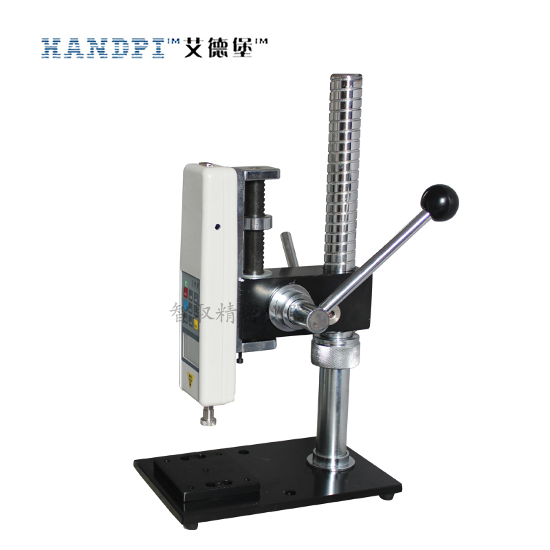艾德堡HP压力试验机HP数显推拉力计手动压力测力机台HPB带标尺
