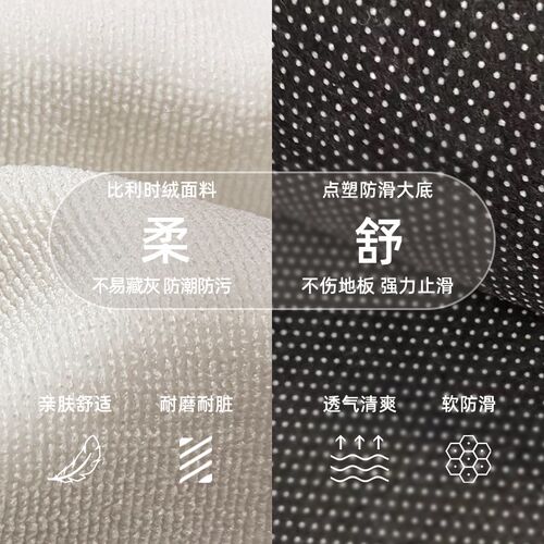 法式圆形书房转椅摇椅垫客厅高级感沙发茶几毯新款电脑转椅垫