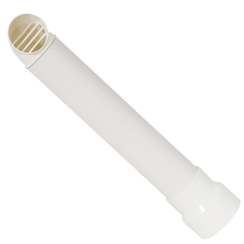 75mm穿墙风帽变径接100mm排烟软管卫生间浴室浴霸换气扇通风防雨