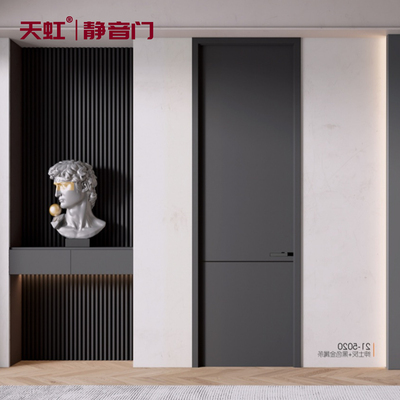 静音门实木门轻奢现代极简
