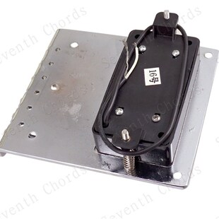 线圈安装孔TELE电吉他琴桥TL拉弦板弦桥带封闭线圈 左右弦码