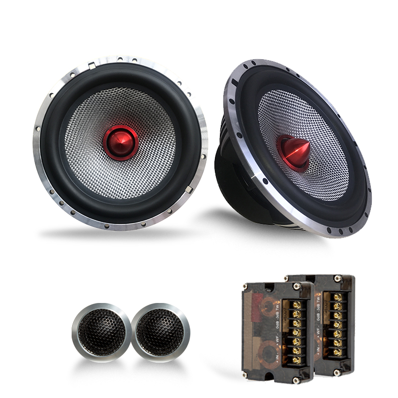 汽车全车音响改装套装喇叭6.5寸中低音车载发烧级2分频同轴扬声器