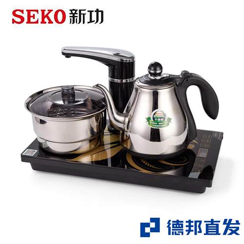 新功F90F98全自动上水电热水壶茶台烧水壶台嵌两用式家用电茶炉