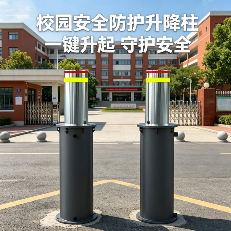 全自动液压升降柱不锈钢电动升降柱防撞隔离桩室外一键升降电动桩