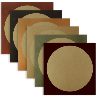 250克8K牛皮卡纸仿古书法国画牛皮纸手工绘画方形内圆卡纸圆形卡纸外方内圆卡纸外方内方牛皮硬卡纸厚卡纸