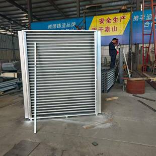 工业蒸汽热水导热油烘干SRL钢铝复合翅片管散热器不锈钢加热器