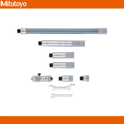 三丰50-500mm接杆式孔径千分尺137-208带错误警示原点复位内径表