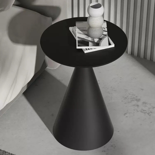 简约现代迷你边柜床头柜定制个性沙漏边桌圆形沙发小桌子极简边几