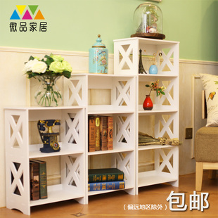 架展示架 储物收纳架书架鞋 简约雕花置物架多层装 饰卧室客厅浴室