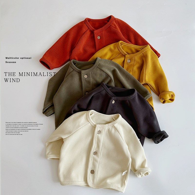 新款男女童儿童春秋外套 宝宝洋气圆领开衫上衣 宽松棉质时髦童装,童装/婴儿装/亲子装,普通外套,淘宝优惠券,粉丝福利购,淘宝优惠卷