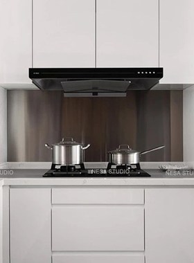 不锈钢锅具组合平底锅汤锅奶锅样板房间厨房饰品摆件橱柜软装饰品