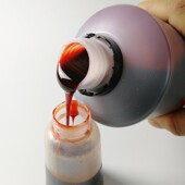 红封 感光胶 红色补边剂低温结块 红色补边剂 红色封网浆