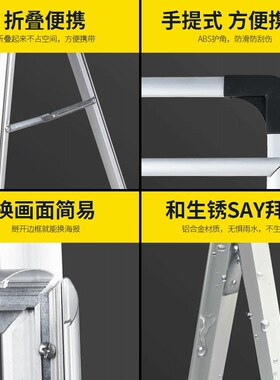 前方施工道路封闭减速慢行提示展架建筑工地五牌一图安全标识志牌