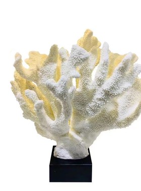 海印象珊瑚工艺品家居软装饰品创意摆件设计师酒店民宿摆设