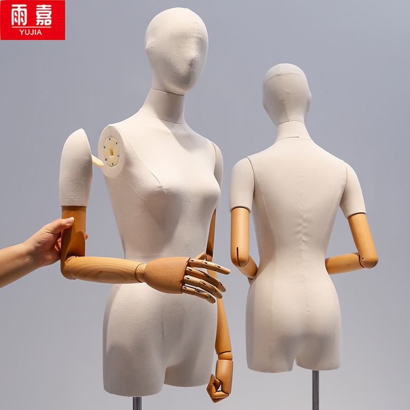 高档女装店挂件手半身假人橱窗陈