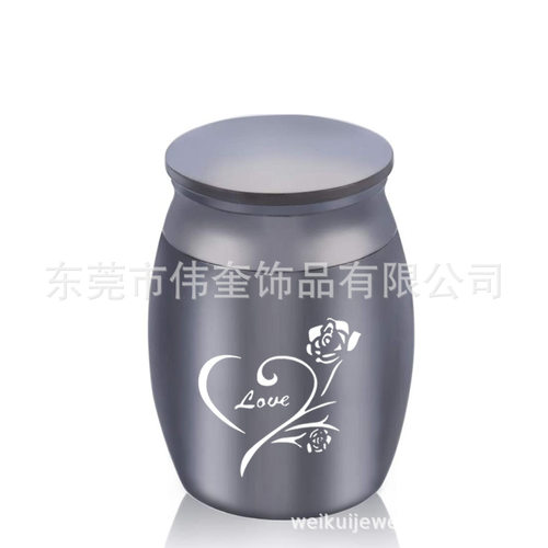 速卖通爆款宠物骨灰盒爱心玫瑰花