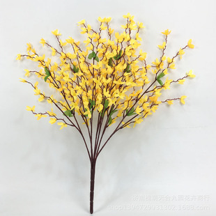 仿真迎春花 报春花仿真花假花家居摄影景观摆件餐桌装饰