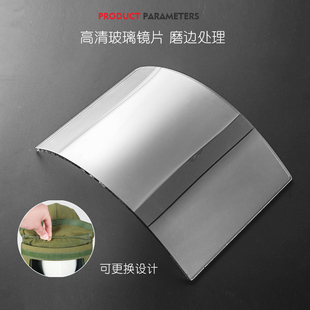 防尘面罩喷漆服防护披肩帽防砸喷砂帽打砂帽防尘帽内置安全帽
