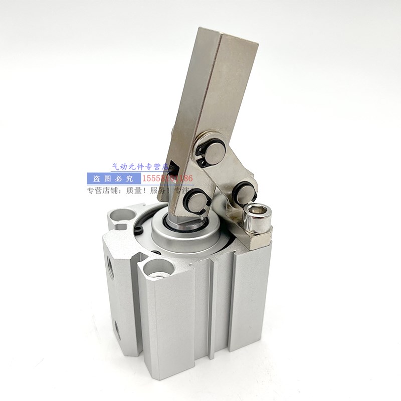 恒拓高杠杆夹紧气缸JGLR/JGL-25-32-40-50-63现货秒发*