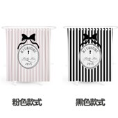 现代卡通爱浴帘定制防水加厚欧式 浴室帘创意帘子
