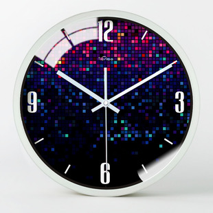 天波挂钟现代创意客厅钟表大个性时钟静音卧室时尚复古艺术壁挂表