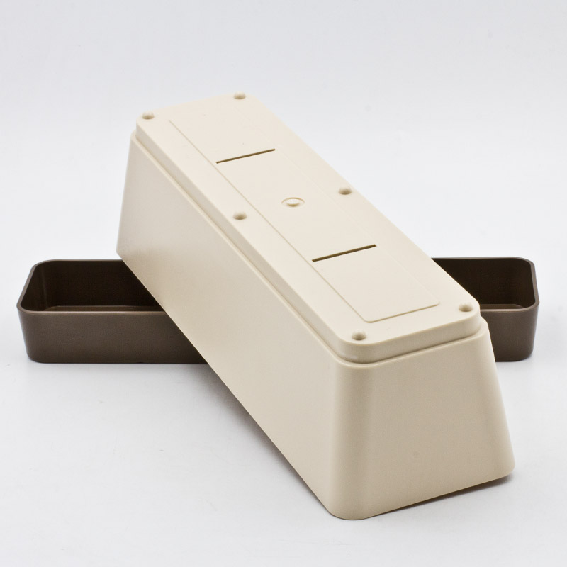 长方形多肉花盆小号长条型长形窄细长窗台种植肉肉植物塑料花盘