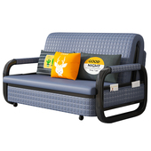 免洗新款 科技布沙发床两用米小户型客厅经济位