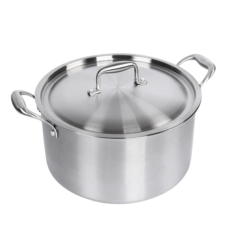 皖骄子0不锈钢汤锅加厚加深22cm2cm2cm28cm0炖锅蒸锅家用