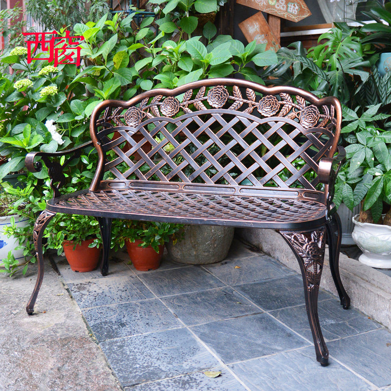 公园椅户外长椅室外庭院双人长座椅铸铝休闲长条椅室外露天长凳铁,住宅家具,桌椅套件,淘宝优惠券,粉丝福利购,淘宝优惠卷