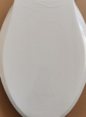 e370裸重4斤通用马桶盖加厚缓冲v坐便盖白色骨色老式TOV型座便器