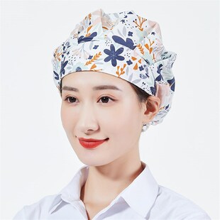 炒菜帽子防油帽女式厨房帽遮油A做饭神器大全餐饮帽子防掉头发专