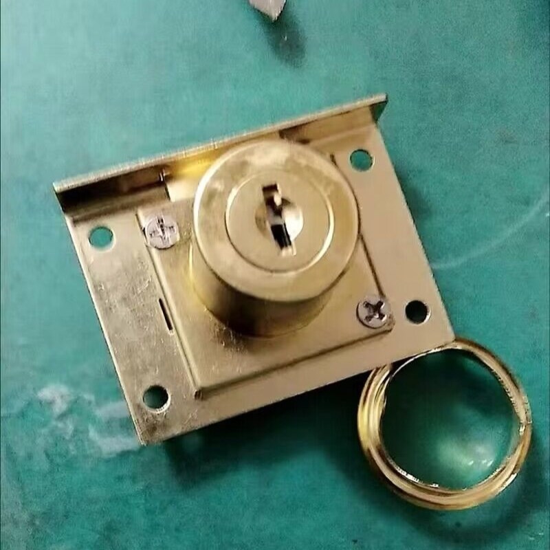 老式抽屉锁办公桌柜子锁锁芯家用大芯808暗锁505家具锁303老式的