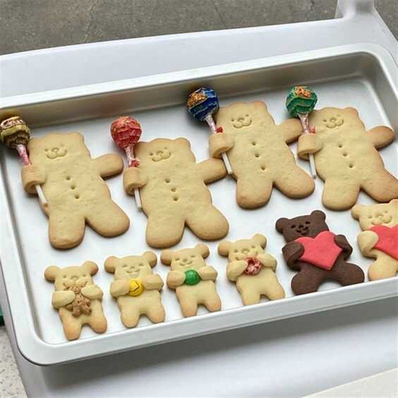 抱抱熊烤饼干模具按压式 卡通儿童糖霜曲奇蔓越莓家用烘焙工具,厨房/烹饪用具,烘焙模具,淘宝优惠券,粉丝福利购,淘宝优惠卷