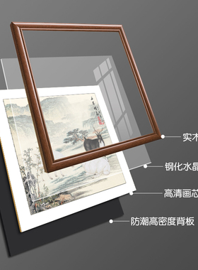 阳泰饰画餐桌正对墙玄关画斗方国画羊泰挂画