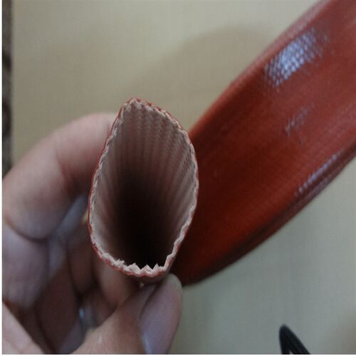 防火耐高温玻璃纤维涂胶管道保温排气管隔热 电线缆绝缘管