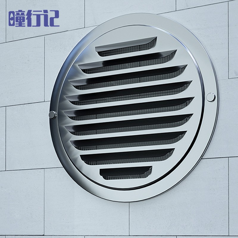 0不锈钢风帽 外墙出风口油烟机排烟管排风通风网罩防风罩排气口