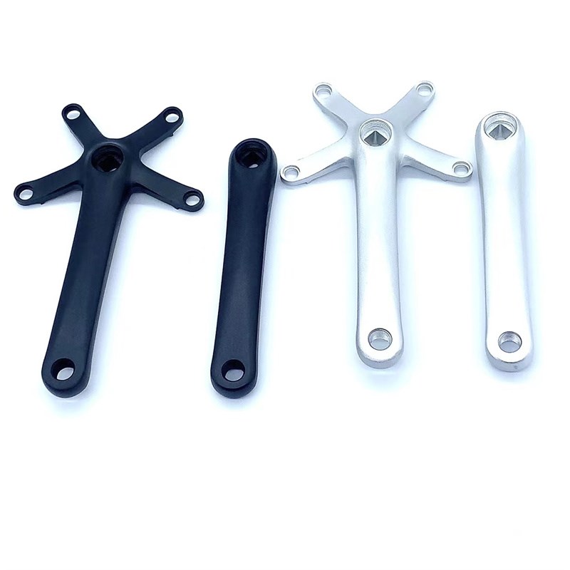 折叠自行车改装 国产布 方孔曲柄 牙盘 五通68MM BCD130 170腿长