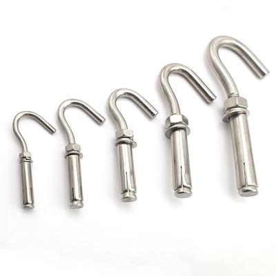 不锈钢灯笼挂钩房顶吊钩棚顶部承重屋顶钩倒挂投影幕布天花板专用