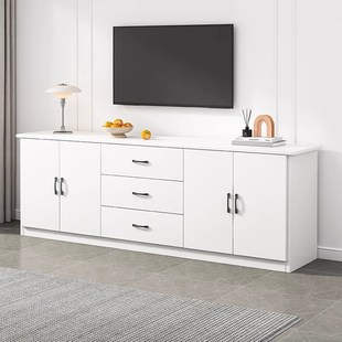 实木电视柜现代简约组合高柜客厅欧式小户型新款卧室主卧高款地柜