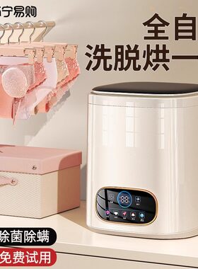 内衣裤全自动洗衣机洗脱烘一体迷你高温煮洗小型洗袜子清洗机2880