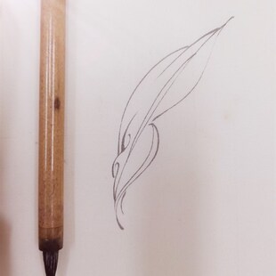 吴钩小号瘦金体工笔画勾线笔现代套装水彩笔小楷硬豪游丝