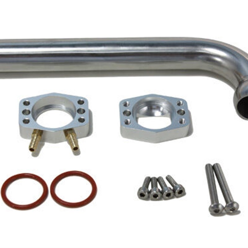 95-105度波头弯管带法兰可调角度球头弯管遥控汽油船小松排气弯管