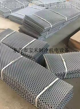 冷却塔围网回网入风网档水网菱形SJT格PV网凉水塔进风栅垃圾风档C